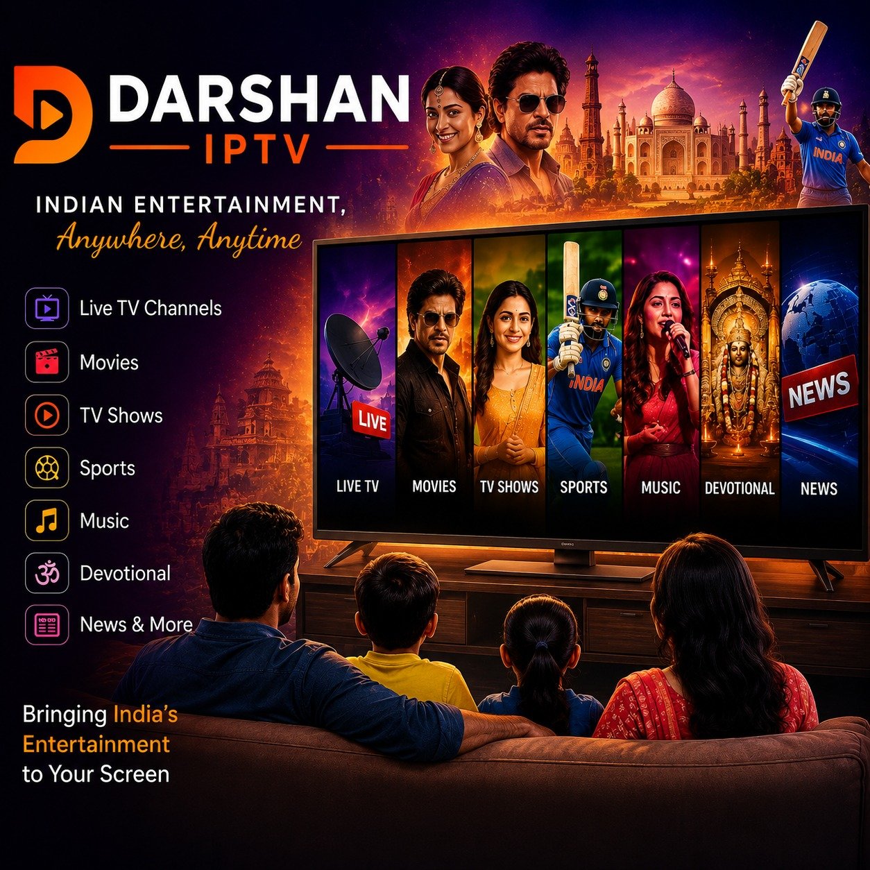 Darshan IPTV Entertainment